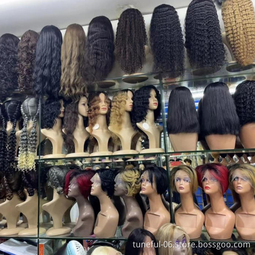 Wholesale T Part Lace Wigs For Black Women Brazilian Virgin Hair Transparent Lace Human Hair Wigs 13X4X1 T Part Human Hair Wig